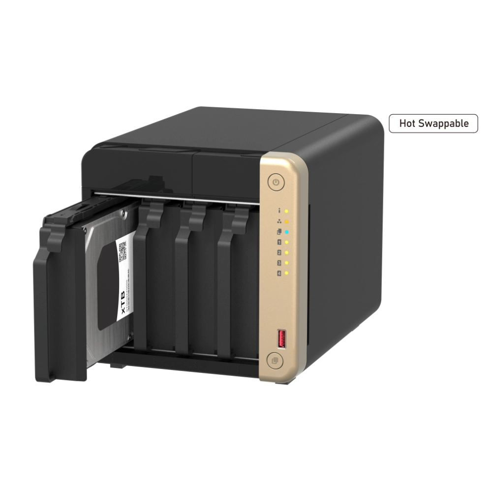 QNAP NAS Box TS-464-8G 4 Bay (Supports upto 72 TB) view 4